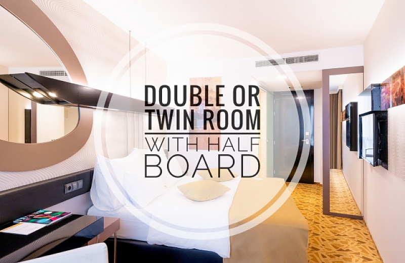 Grandium Hotel Prague | Prague 1 | DOUBLE OR TWIN ROOM WITH HALF BOARD